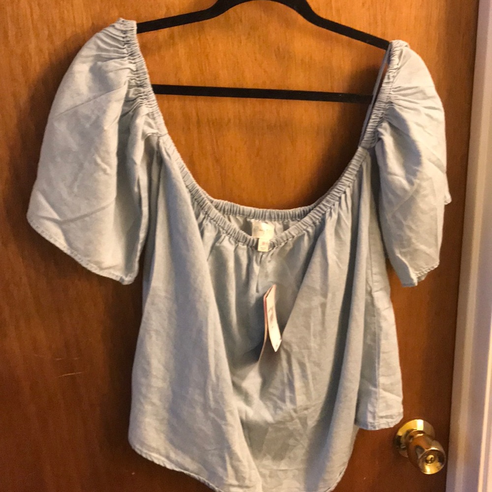 Off the shoulder top